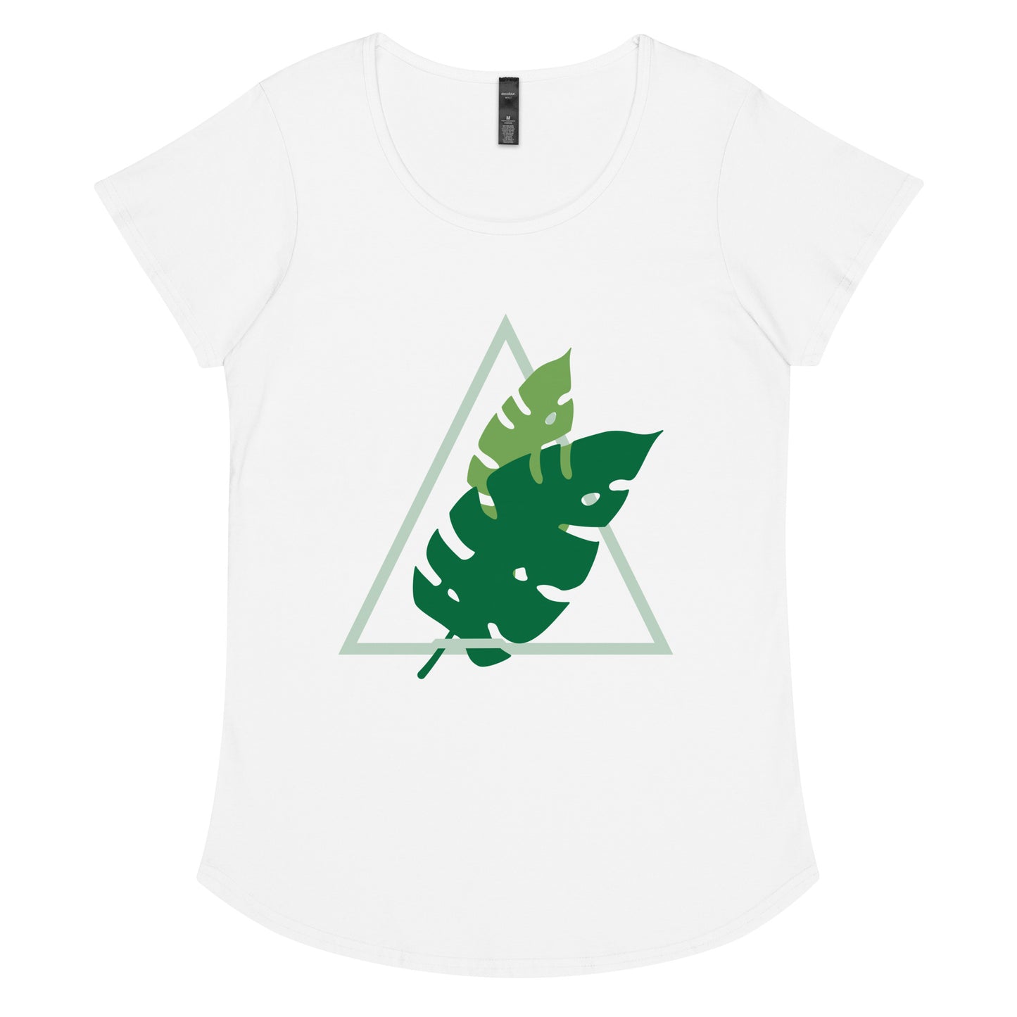 Leaf Triangle Women’s round neck tee