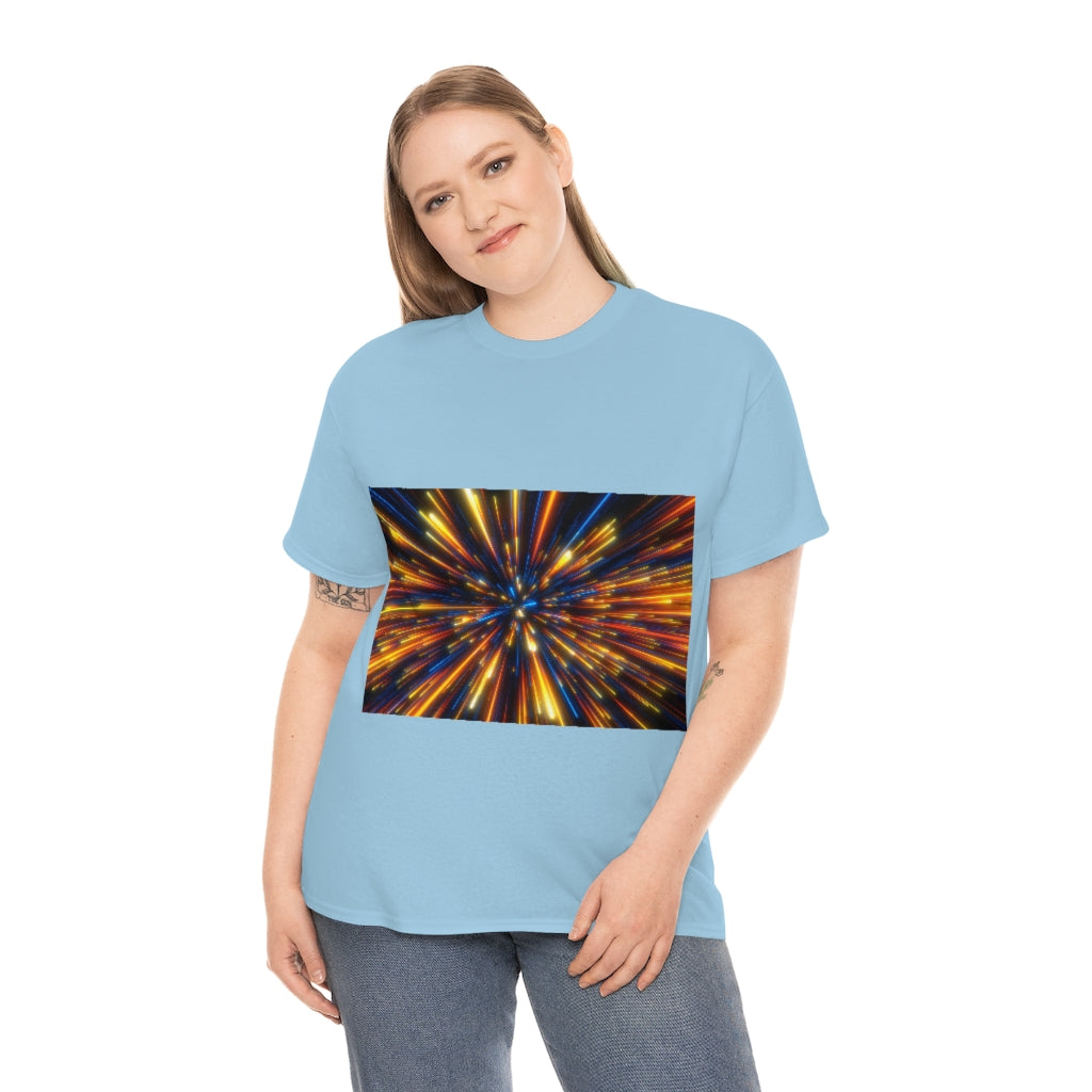 Abstract Space Unisex Heavy Cotton Tee