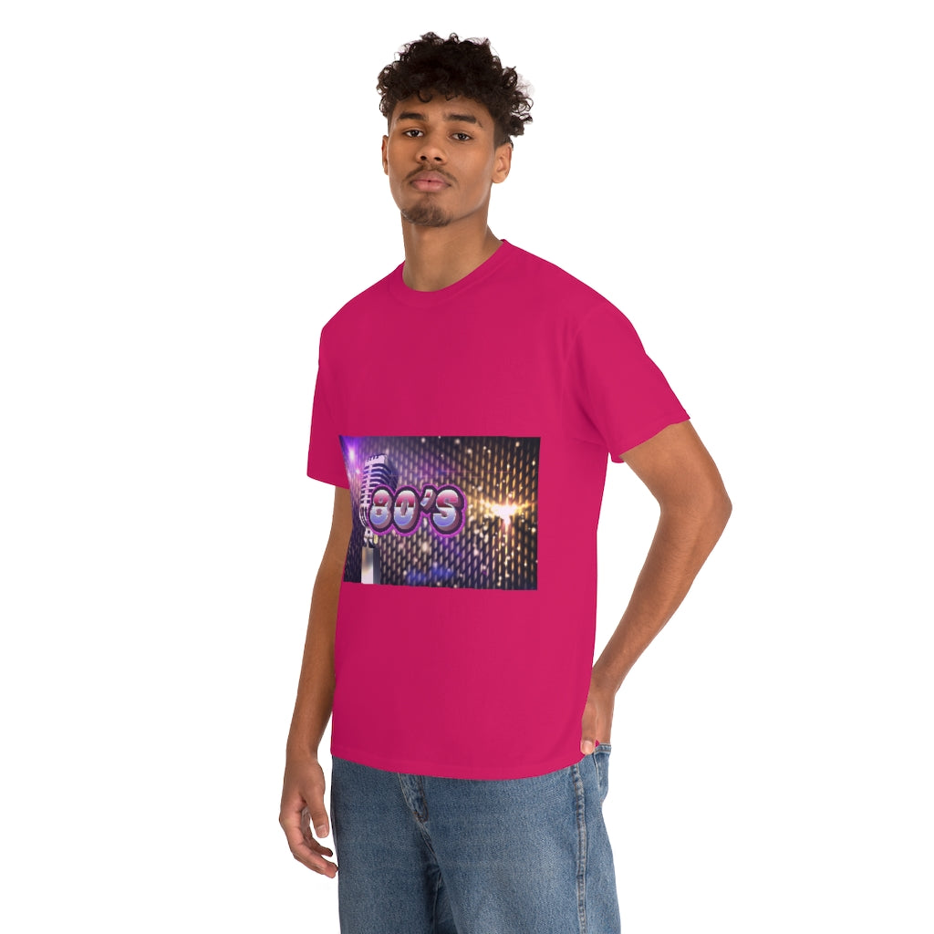 80s Music Unisex Heavy Cotton Tee