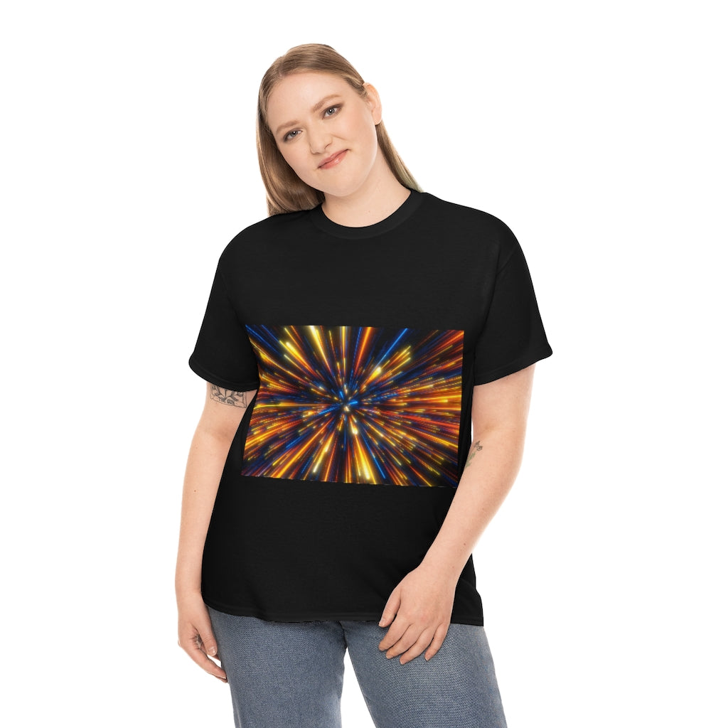 Abstract Space Unisex Heavy Cotton Tee