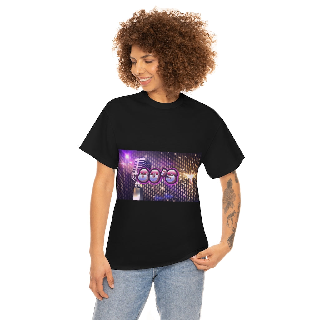 80s Music Unisex Heavy Cotton Tee