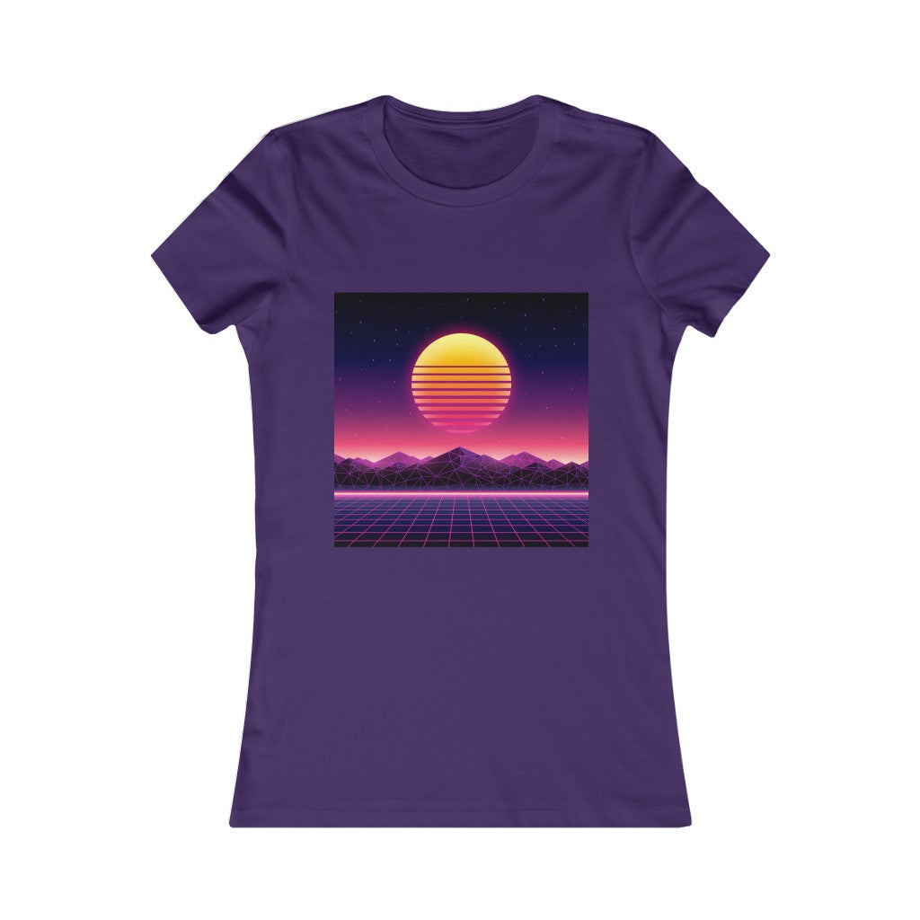 80's Futuristic Women's Favorite Tee