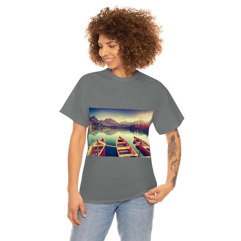 Mountain Lake Unisex Heavy Cotton Tee