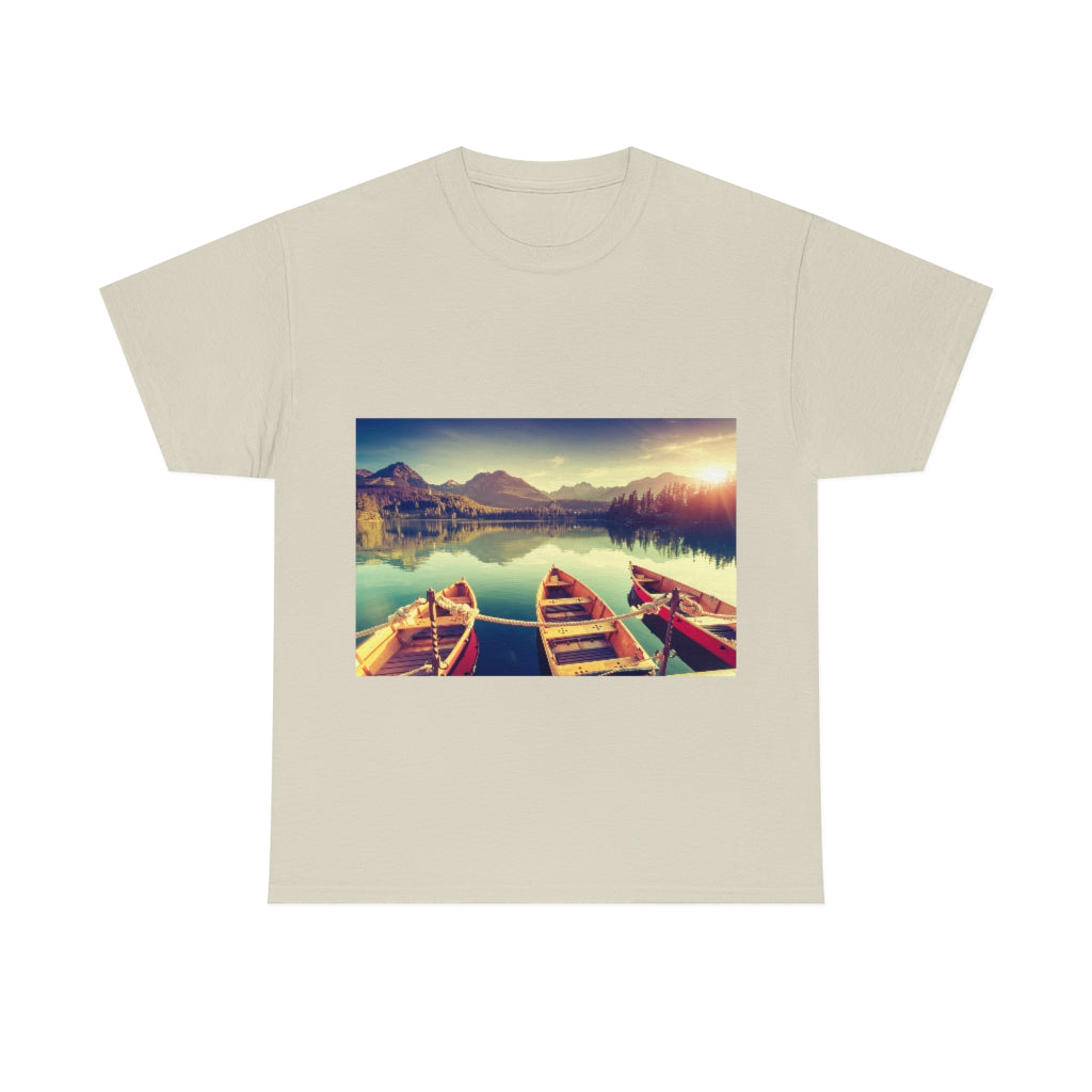 Mountain Lake Unisex Heavy Cotton Tee