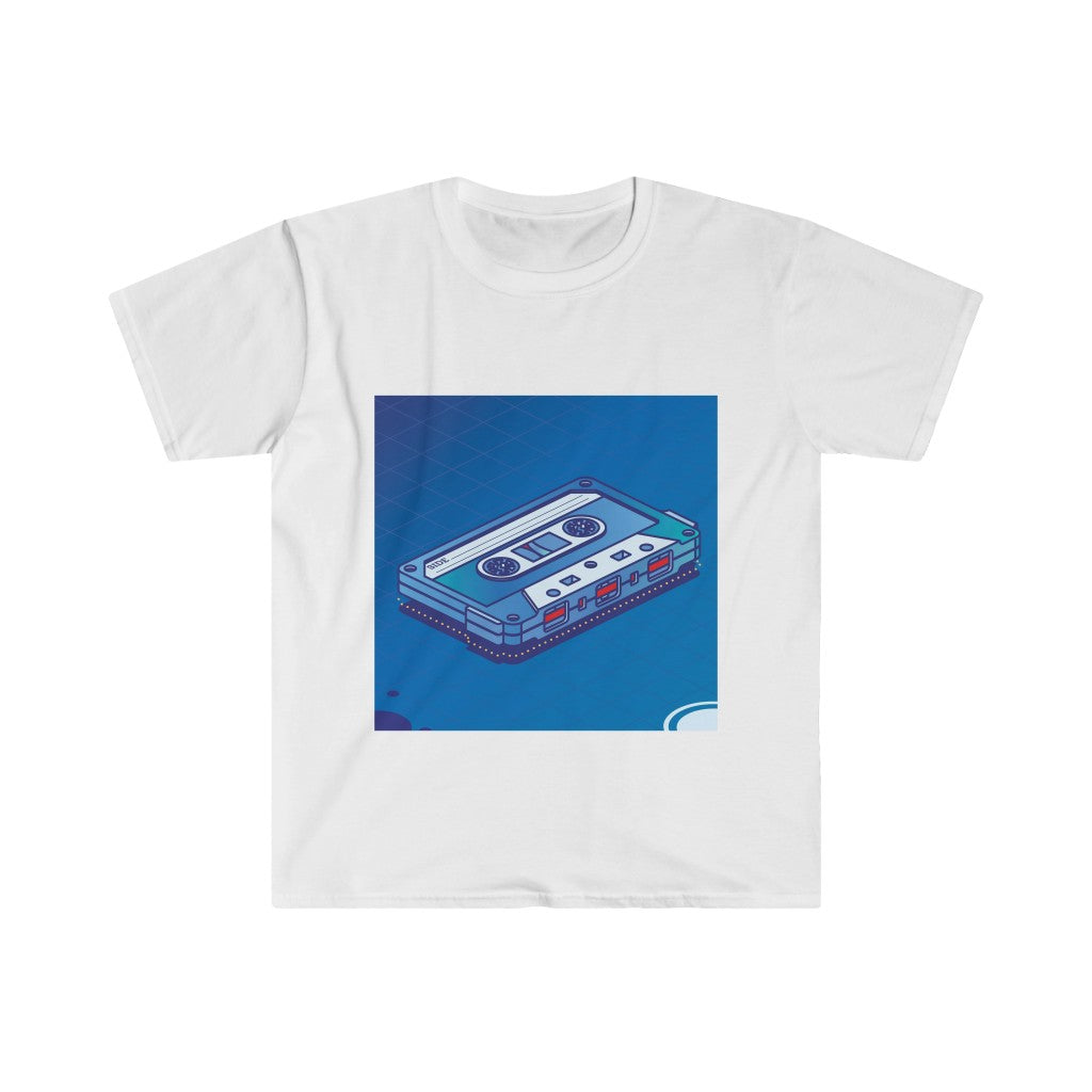 80s Cassette Tape Unisex Softstyle T-Shirt