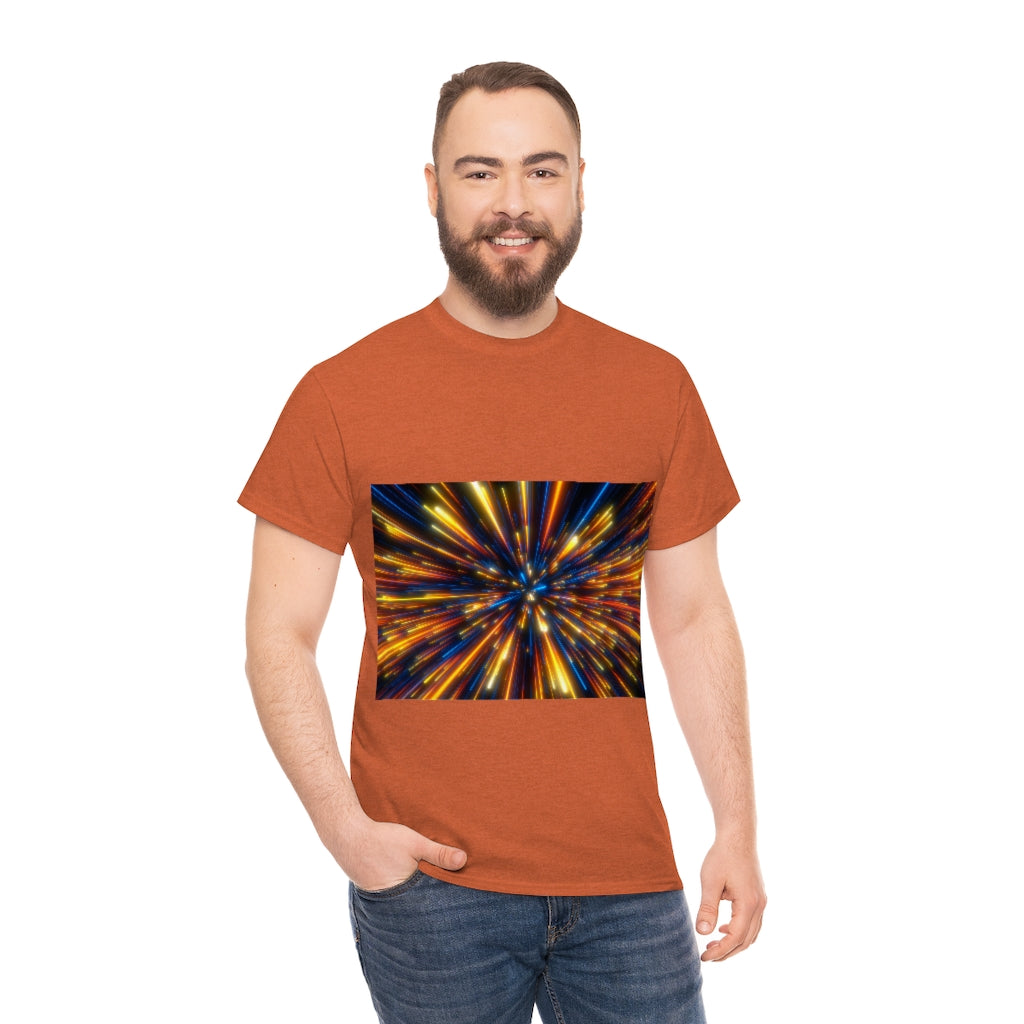 Abstract Space Unisex Heavy Cotton Tee