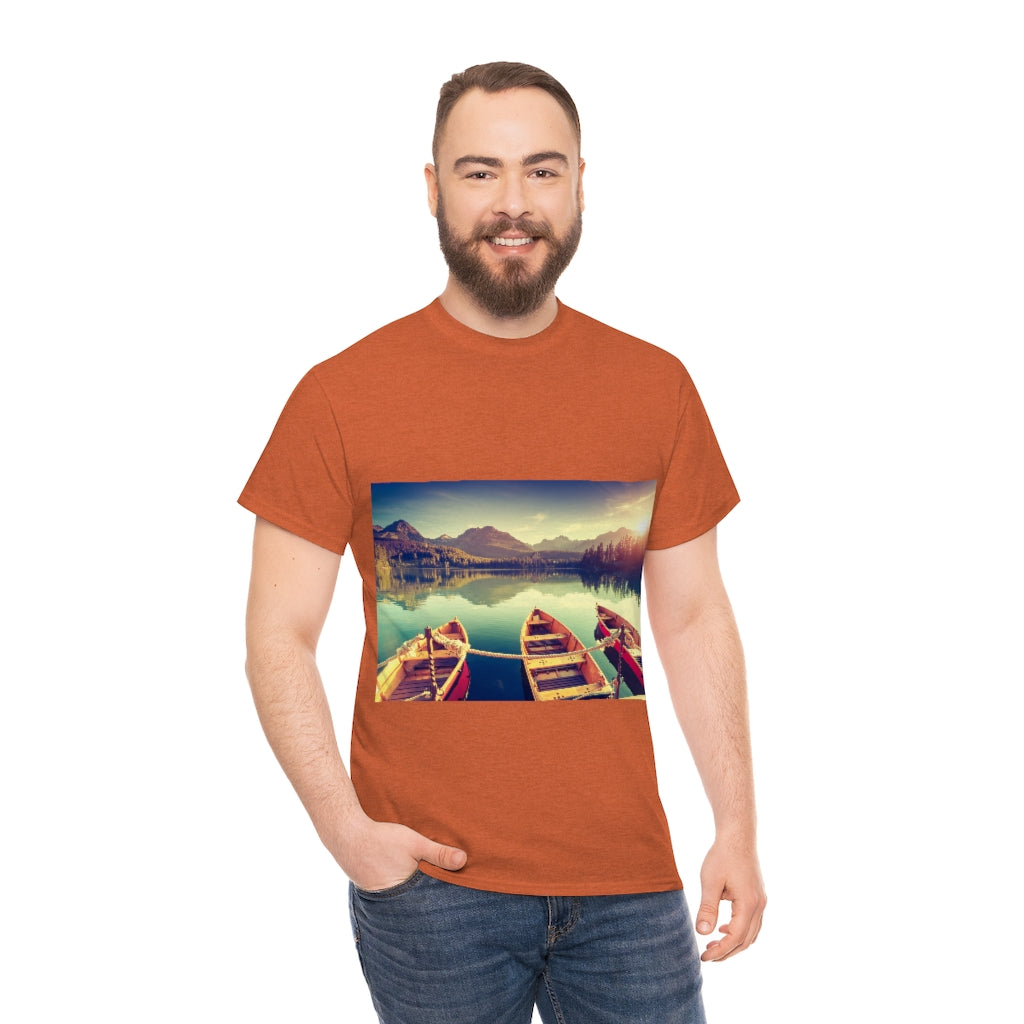 Mountain Lake Unisex Heavy Cotton Tee