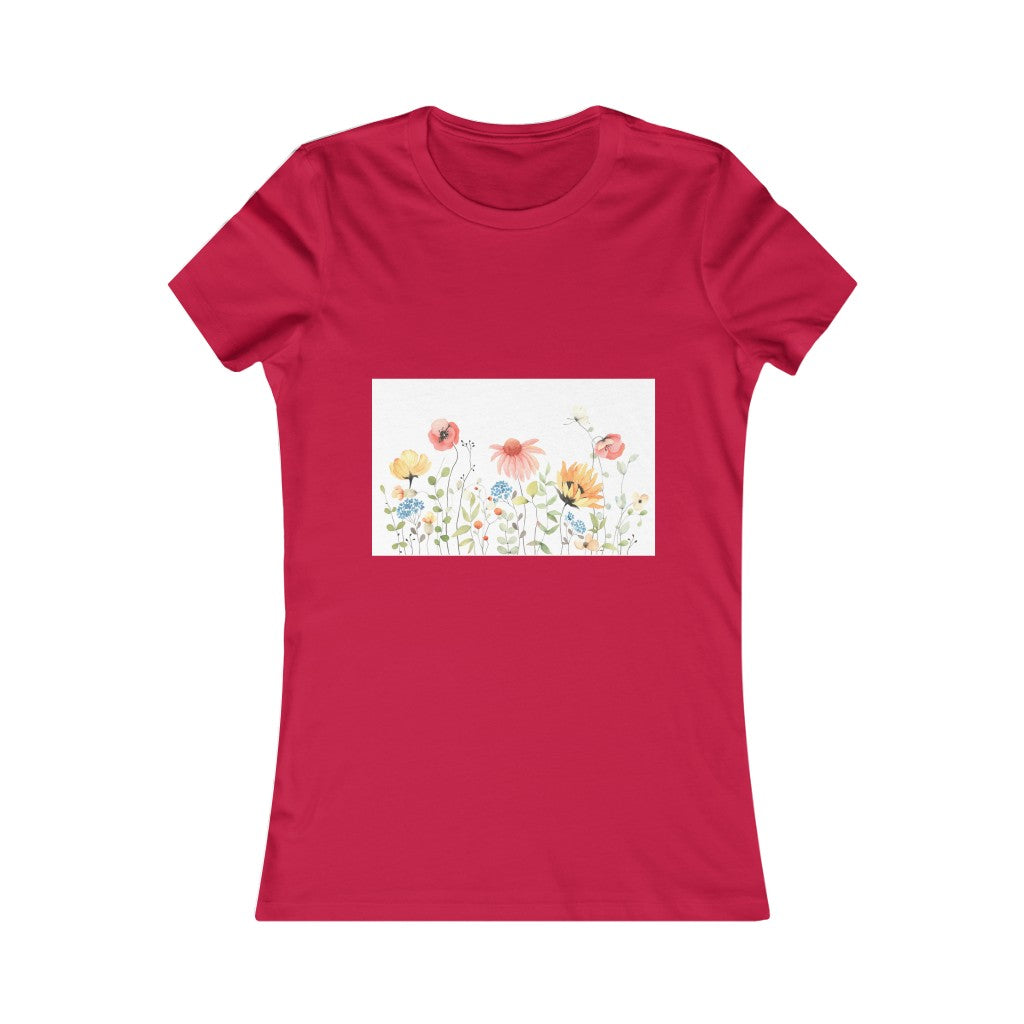 Summer Flowers Women's Favorite Tee