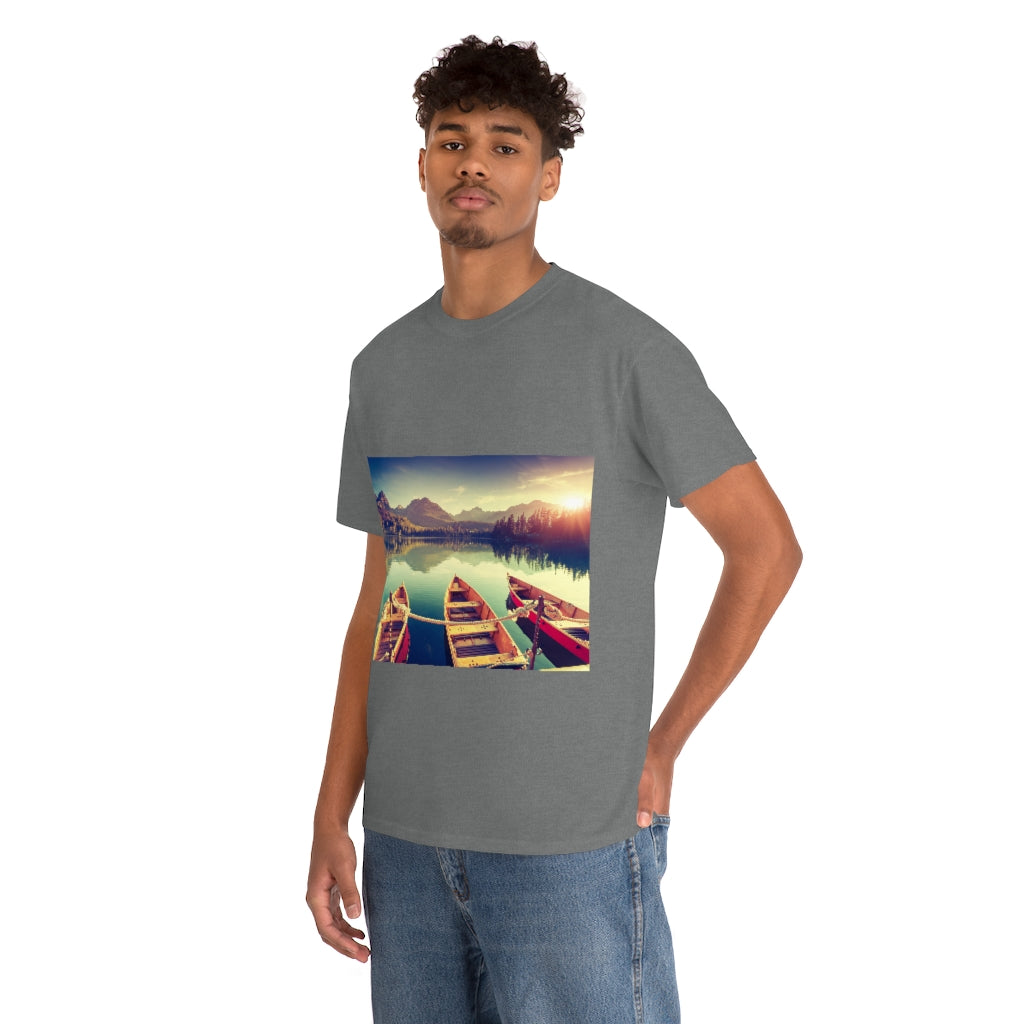 Mountain Lake Unisex Heavy Cotton Tee