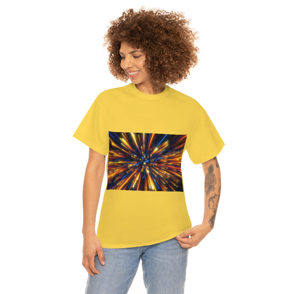 Abstract Space Unisex Heavy Cotton Tee