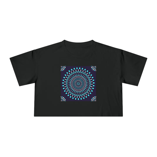 Mandala Moments Women's Crop Tee