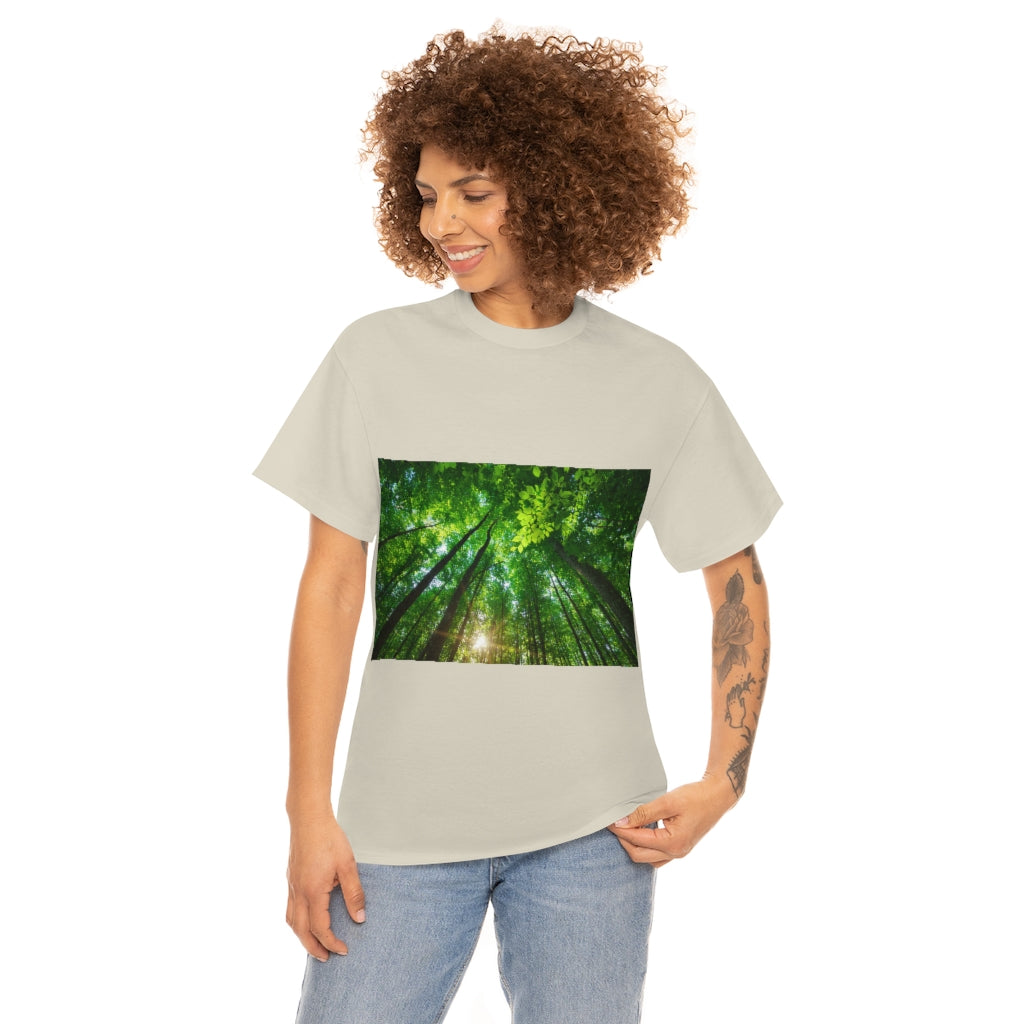 Forest Canopy Unisex Heavy Cotton Tee