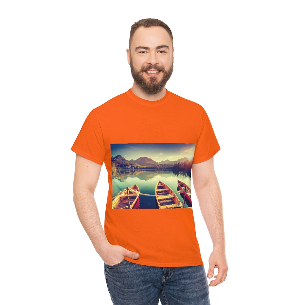 Mountain Lake Unisex Heavy Cotton Tee