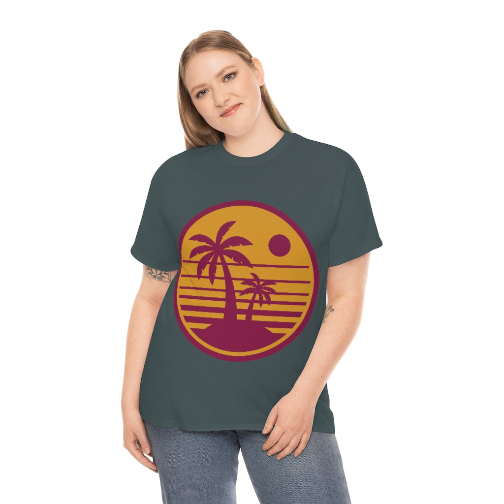 Sunset Unisex Heavy Cotton Tee