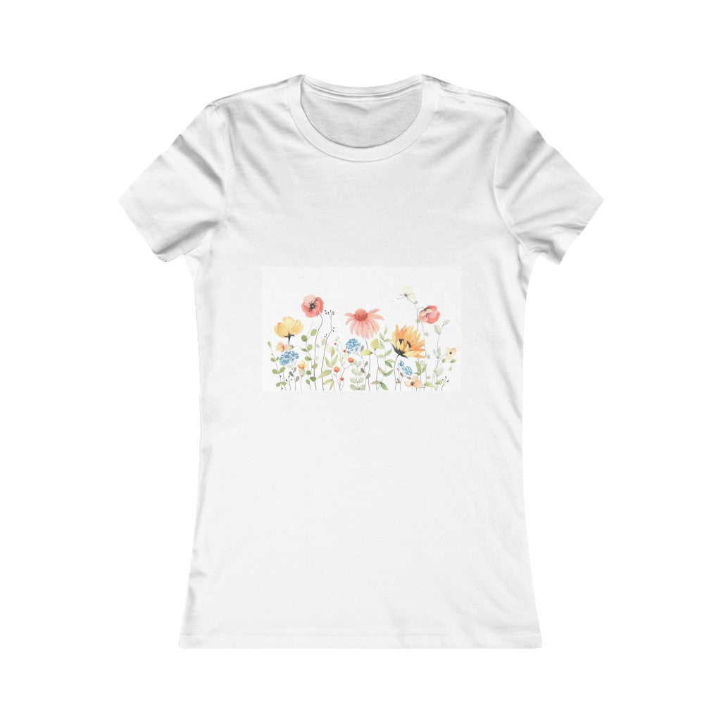 Summer Flowers Women's Favorite Tee