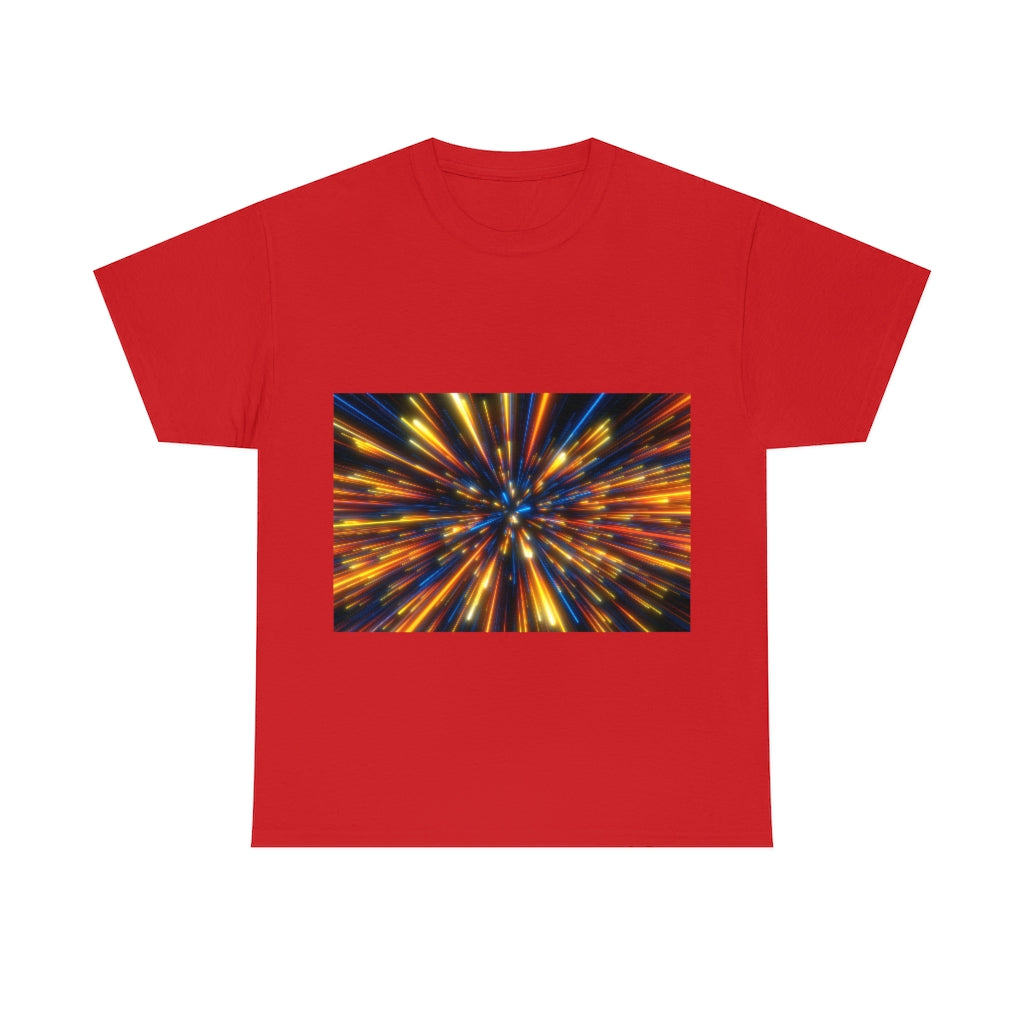 Abstract Space Unisex Heavy Cotton Tee