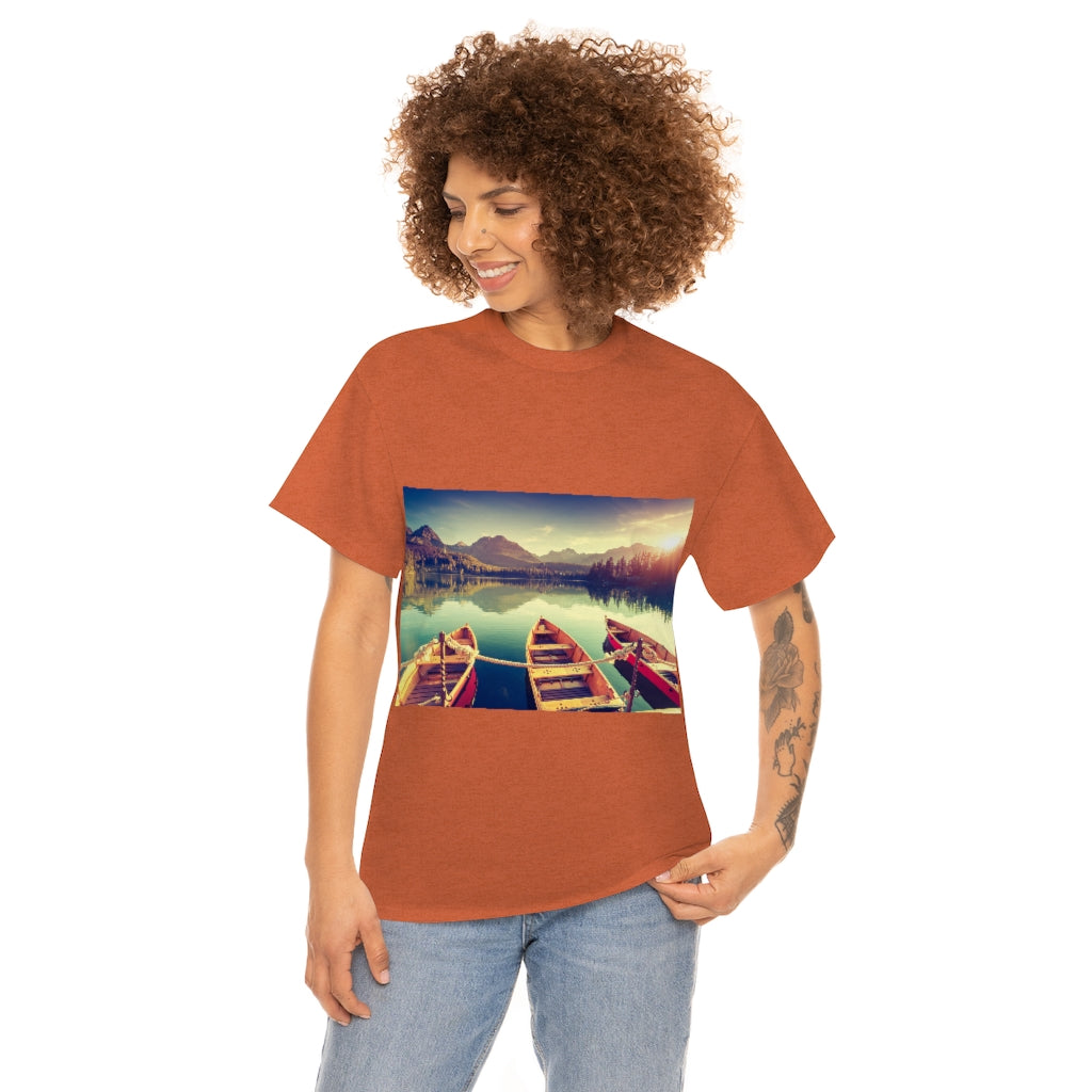 Mountain Lake Unisex Heavy Cotton Tee