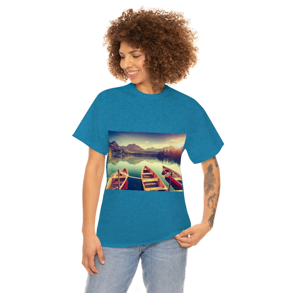 Mountain Lake Unisex Heavy Cotton Tee