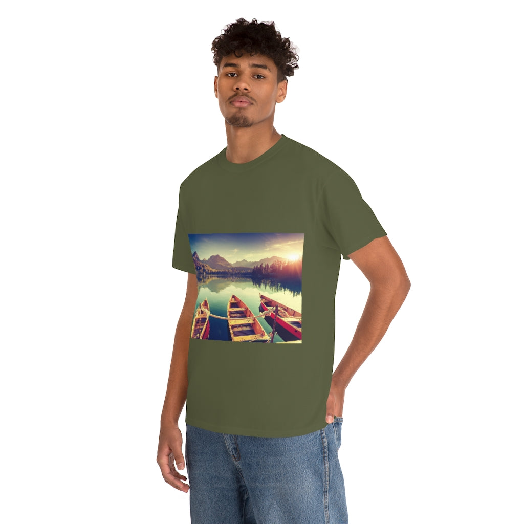 Mountain Lake Unisex Heavy Cotton Tee