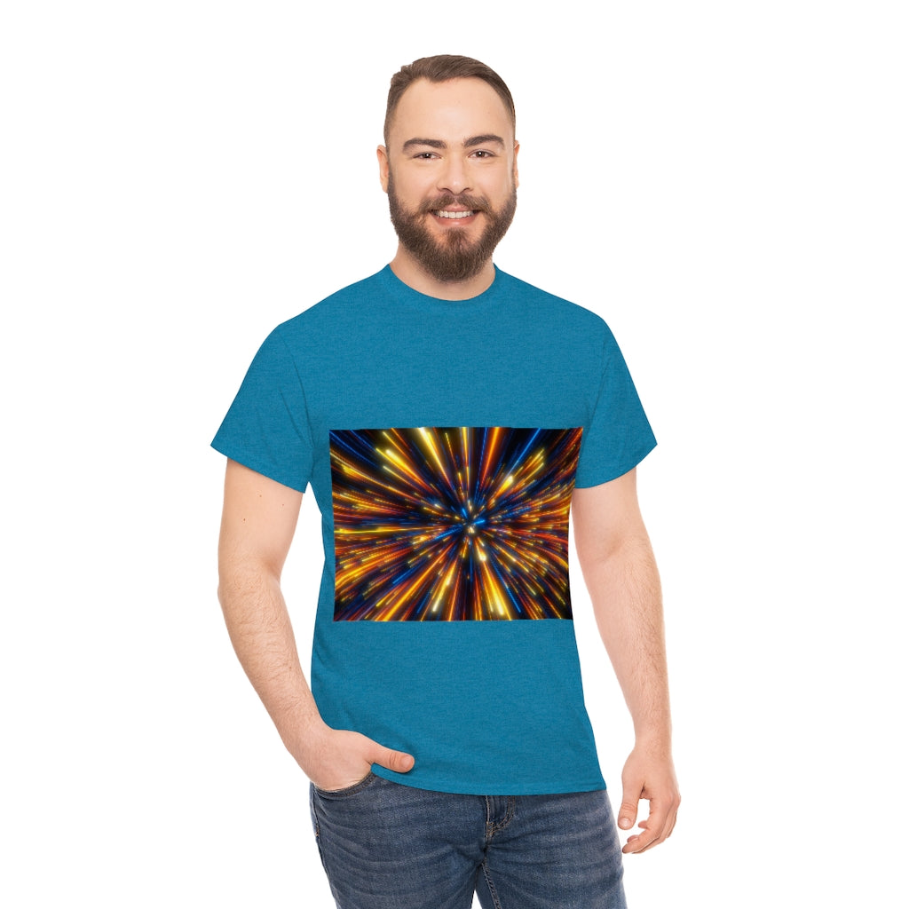 Abstract Space Unisex Heavy Cotton Tee