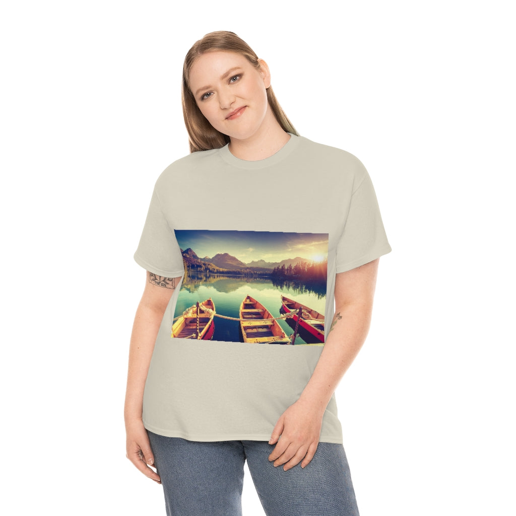 Mountain Lake Unisex Heavy Cotton Tee