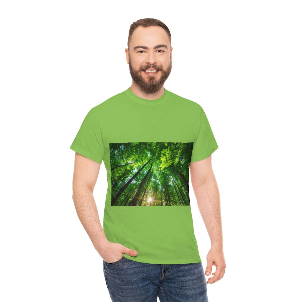 Forest Canopy Unisex Heavy Cotton Tee