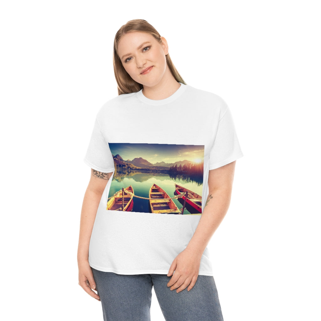 Mountain Lake Unisex Heavy Cotton Tee