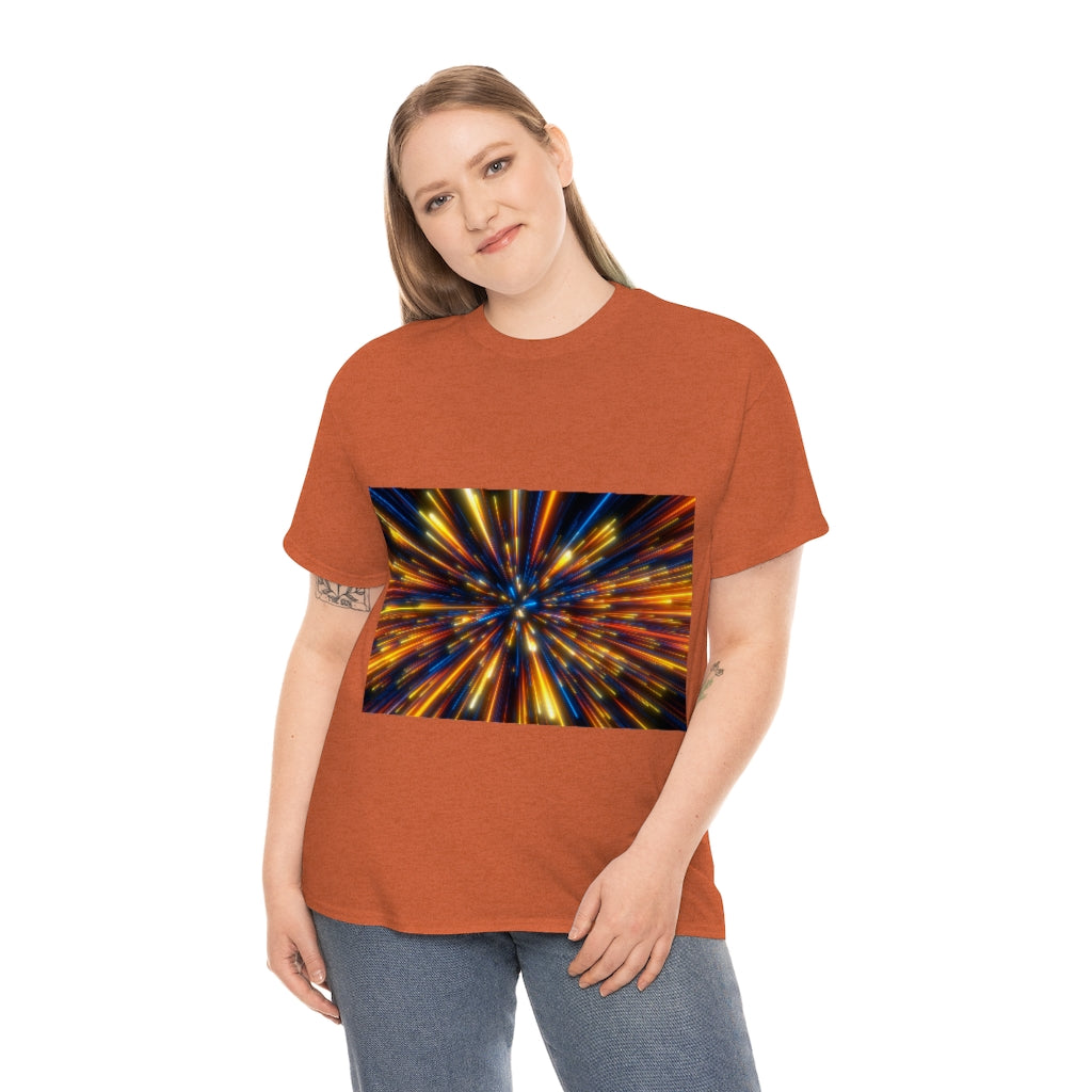 Abstract Space Unisex Heavy Cotton Tee