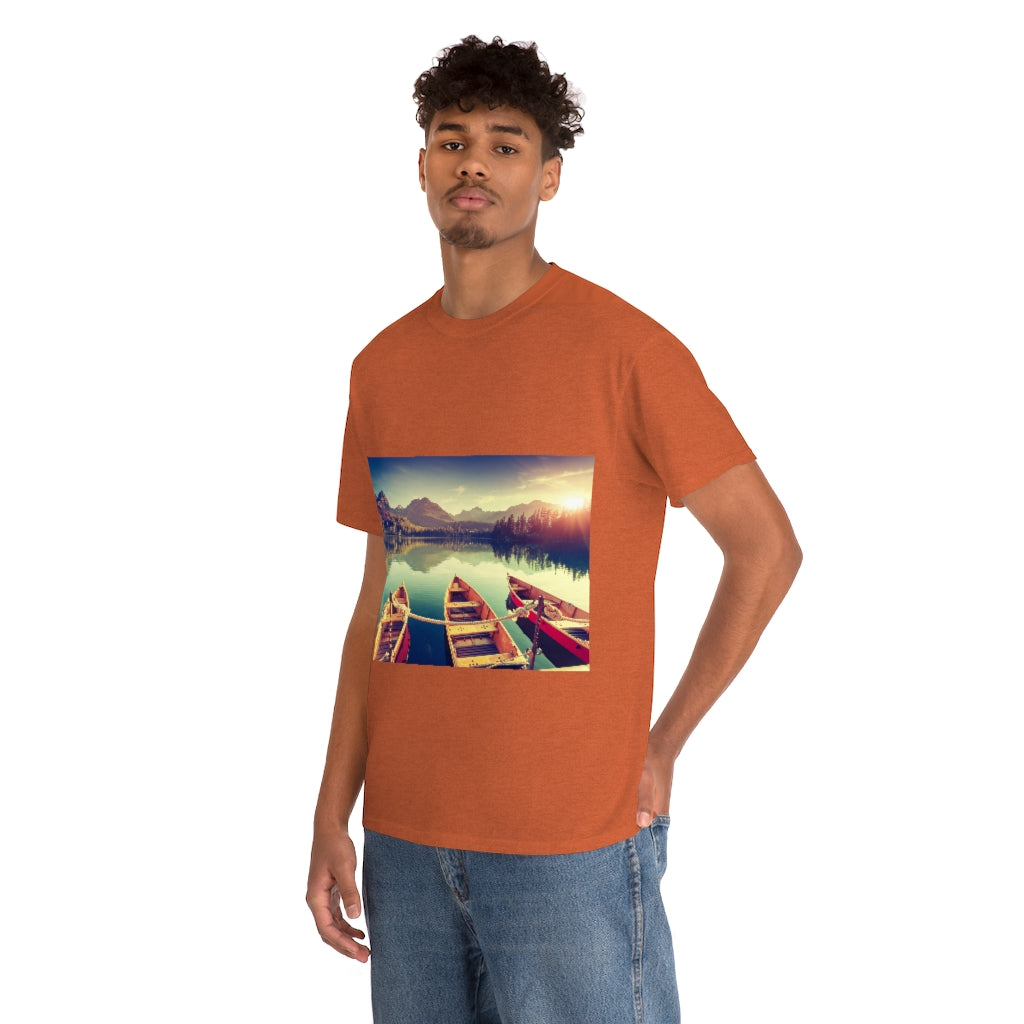 Mountain Lake Unisex Heavy Cotton Tee