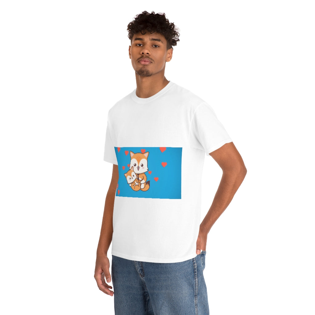 Fox Family Unisex Heavy Cotton Tee