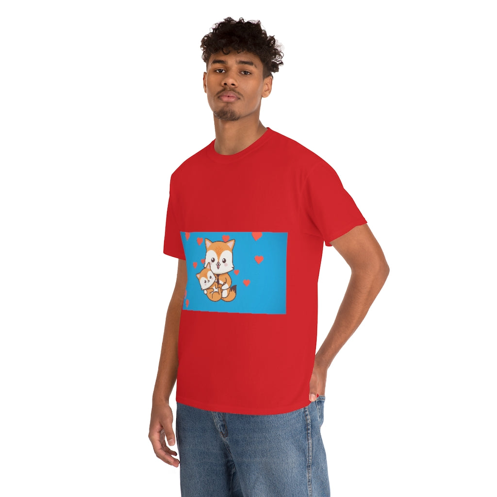 Fox Family Unisex Heavy Cotton Tee