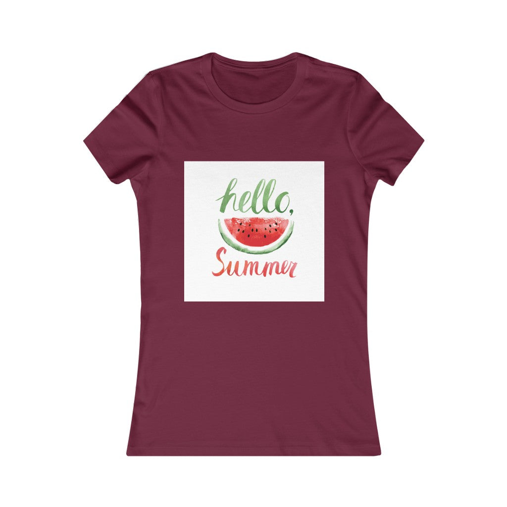 Hello Summer Women's Favorite Tee