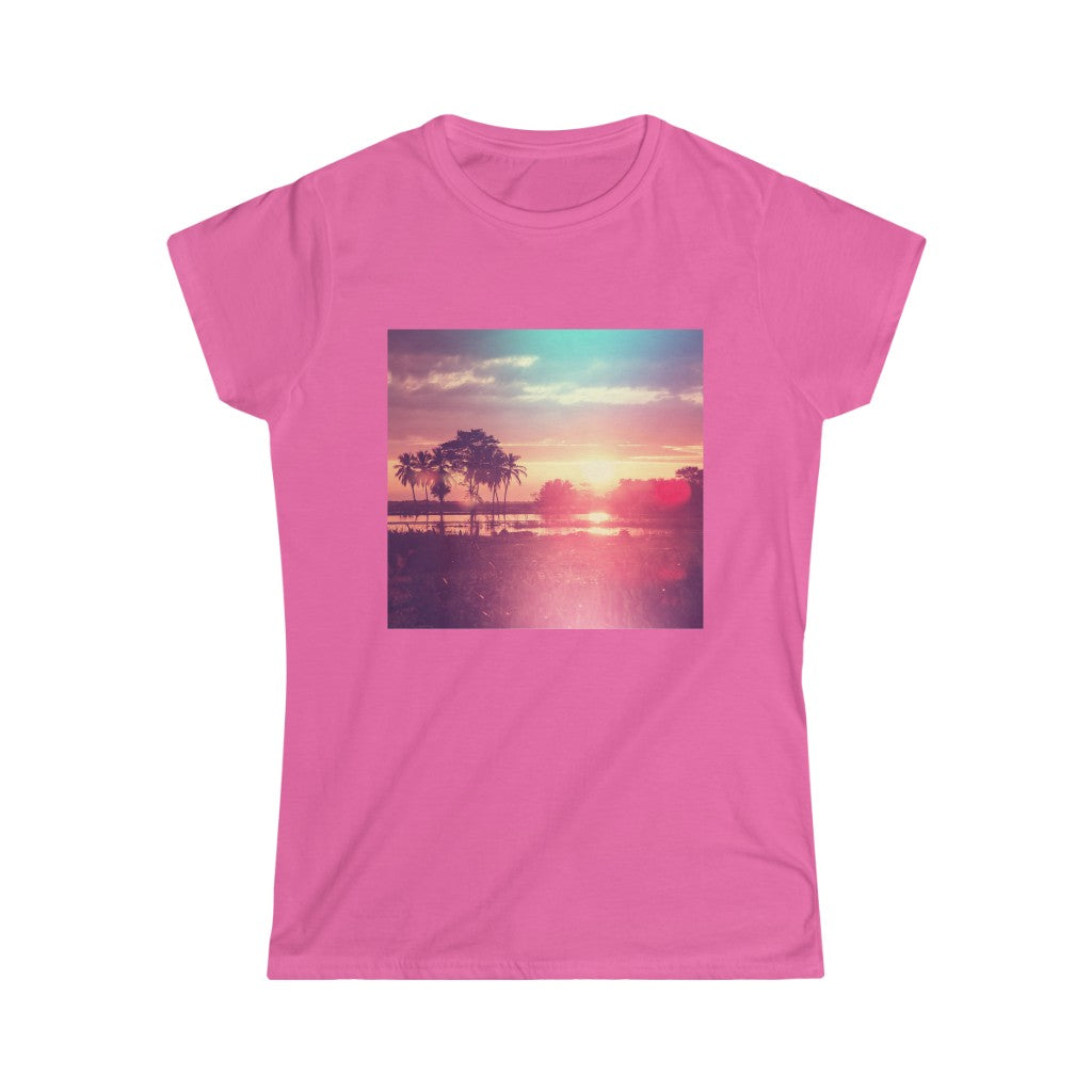 Summer Sunset Women's Softstyle Tee