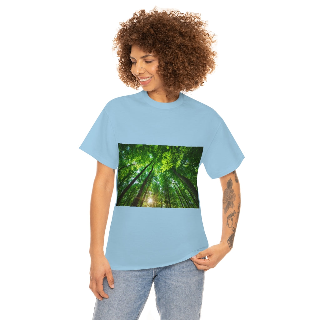 Forest Canopy Unisex Heavy Cotton Tee