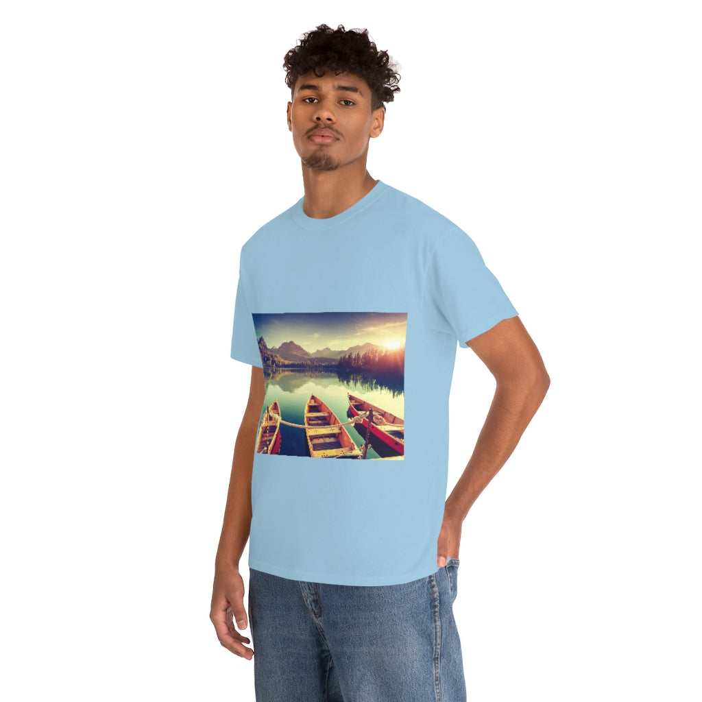 Mountain Lake Unisex Heavy Cotton Tee