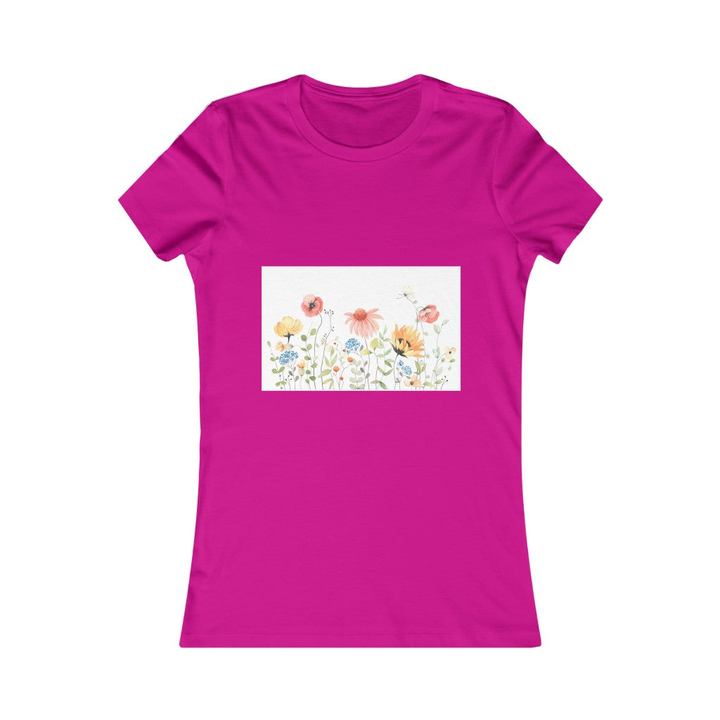 Summer Flowers Women's Favorite Tee