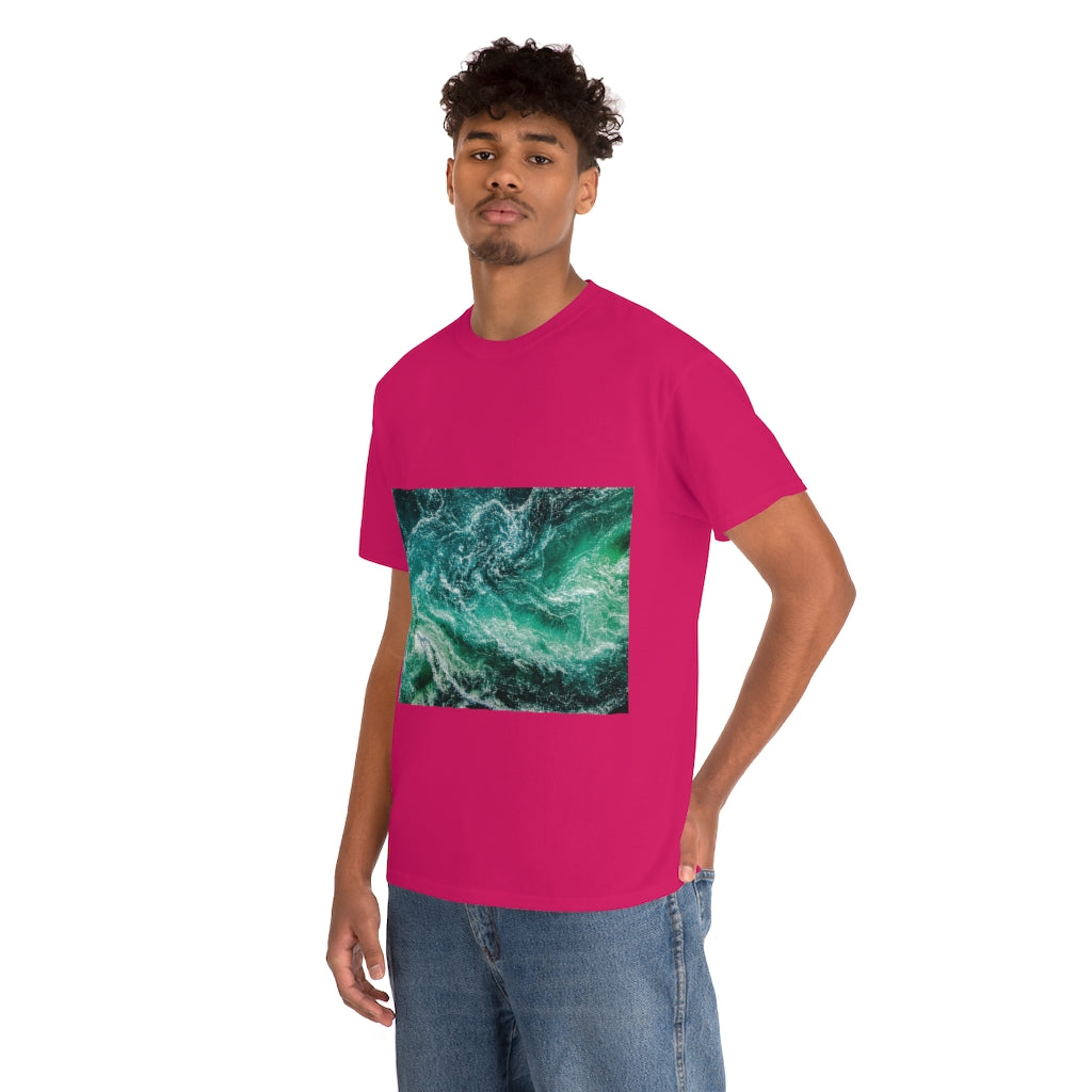 Waves Of Water Unisex Heavy Cotton Tee