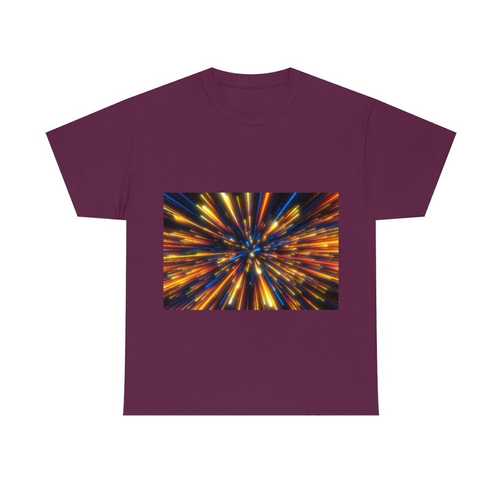 Abstract Space Unisex Heavy Cotton Tee