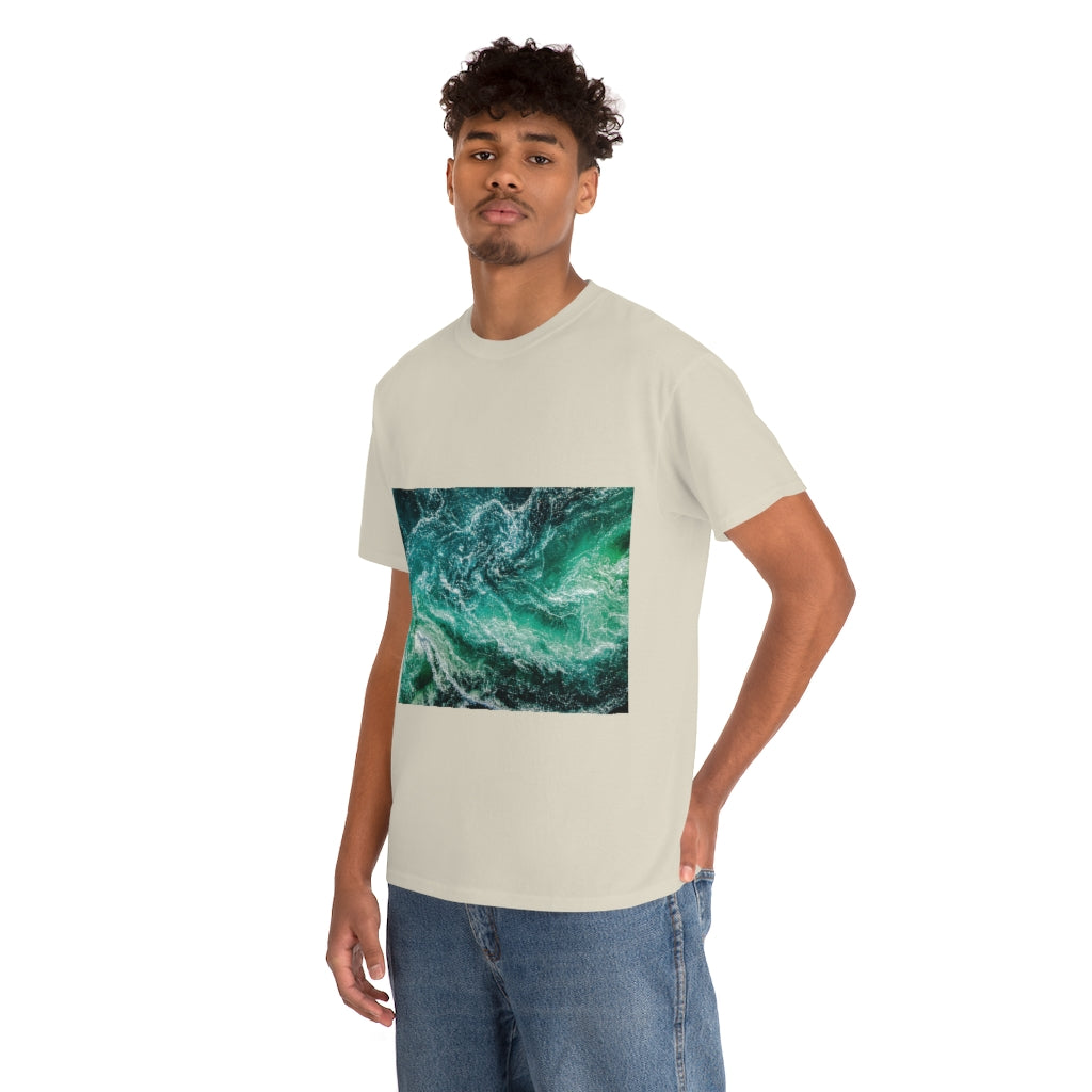 Waves Of Water Unisex Heavy Cotton Tee