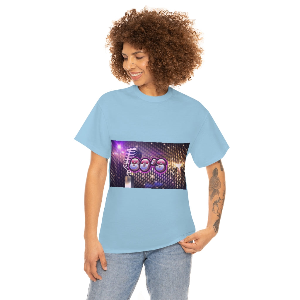 80s Music Unisex Heavy Cotton Tee