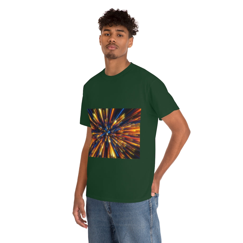 Abstract Space Unisex Heavy Cotton Tee