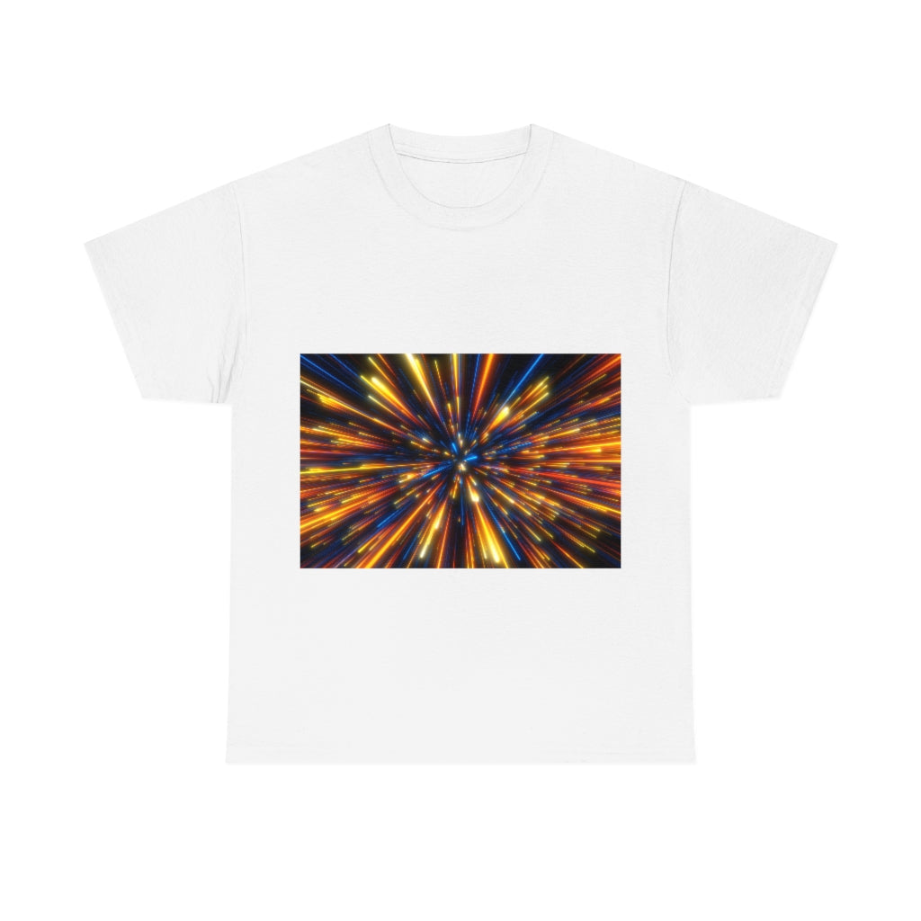 Abstract Space Unisex Heavy Cotton Tee