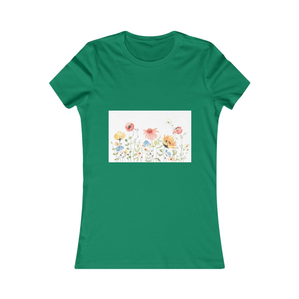 Summer Flowers Women's Favorite Tee