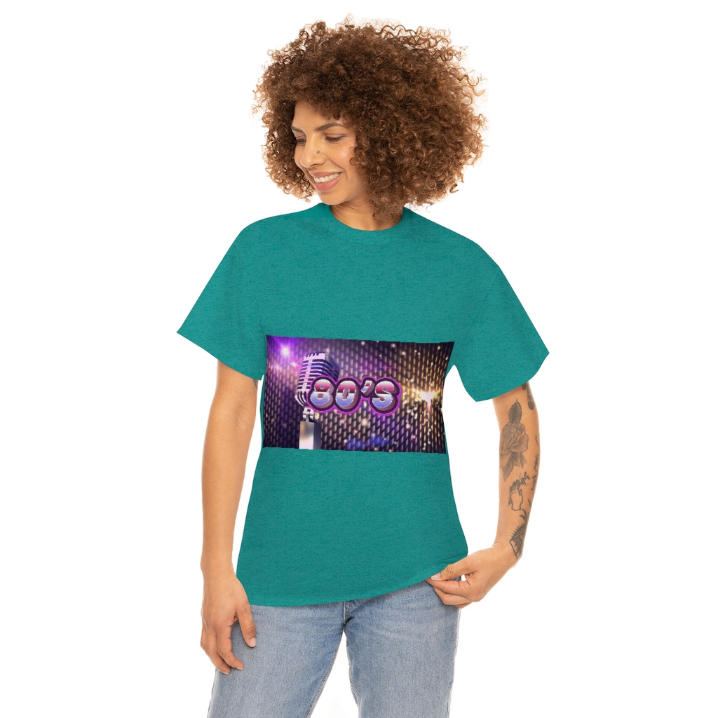 80s Music Unisex Heavy Cotton Tee