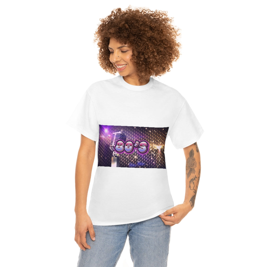 80s Music Unisex Heavy Cotton Tee