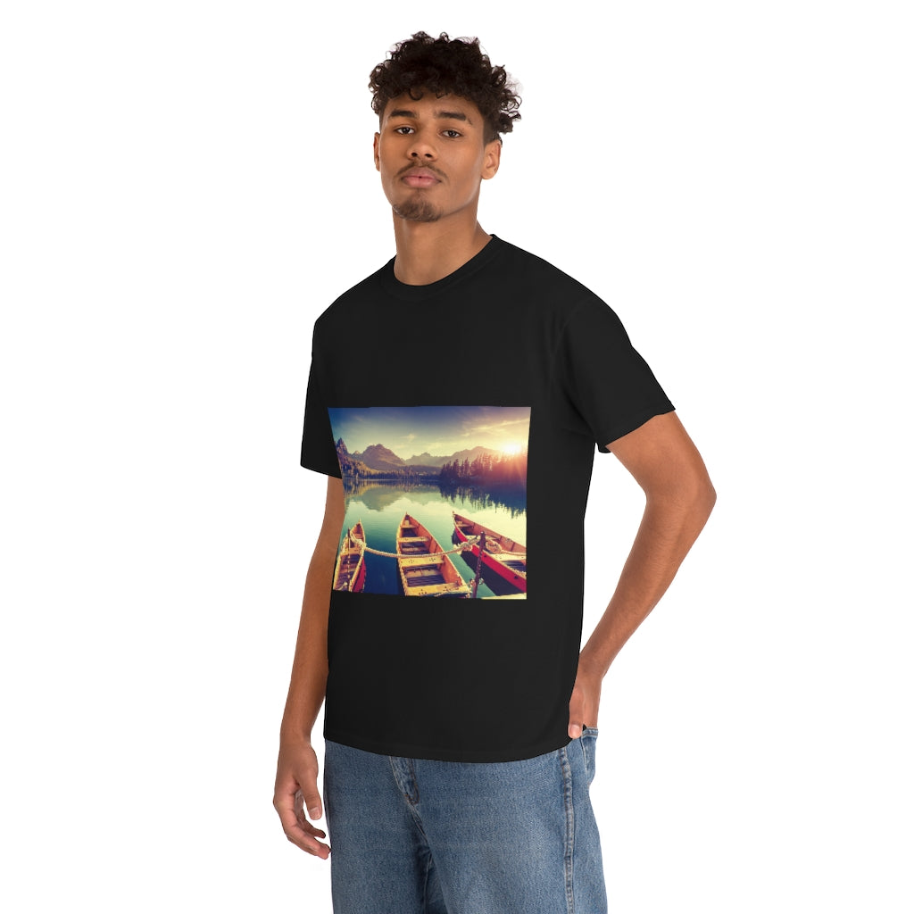 Mountain Lake Unisex Heavy Cotton Tee