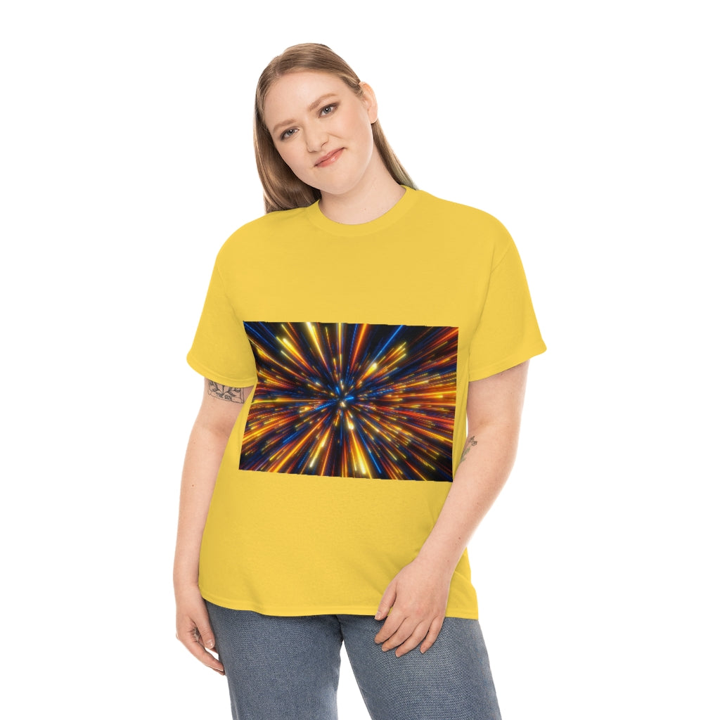 Abstract Space Unisex Heavy Cotton Tee