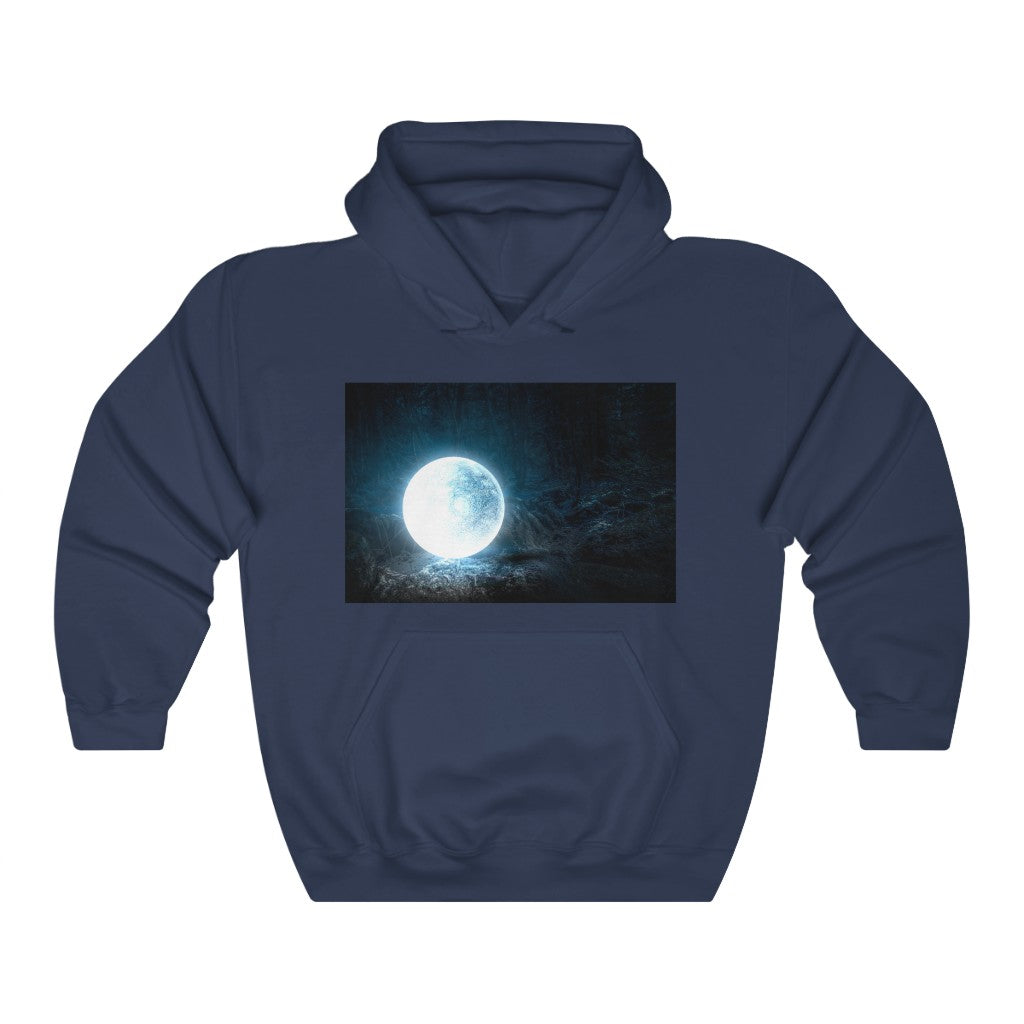 Full Moon Unisex Heavy Blend™ Hooded Sweatshirt