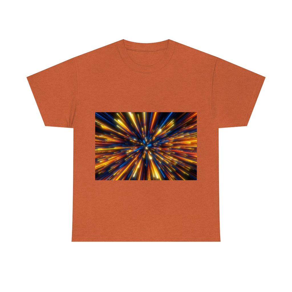 Abstract Space Unisex Heavy Cotton Tee