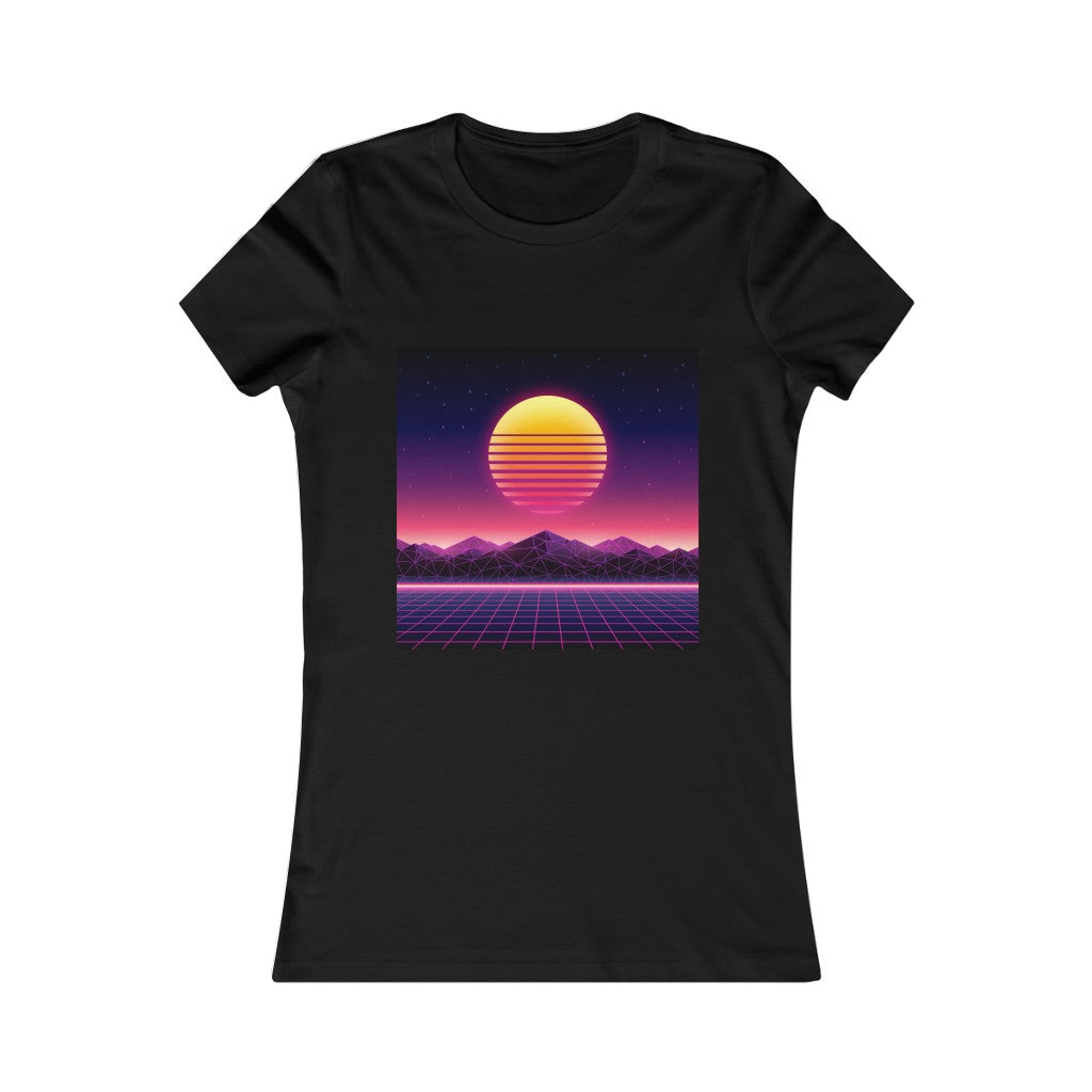 80's Futuristic Women's Favorite Tee